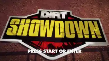 DiRT Showdown (USA) screen shot title